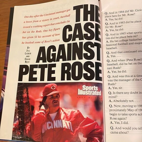 Vintage Sports Illustrated Pete Rose Issues - Picture 11 of 11